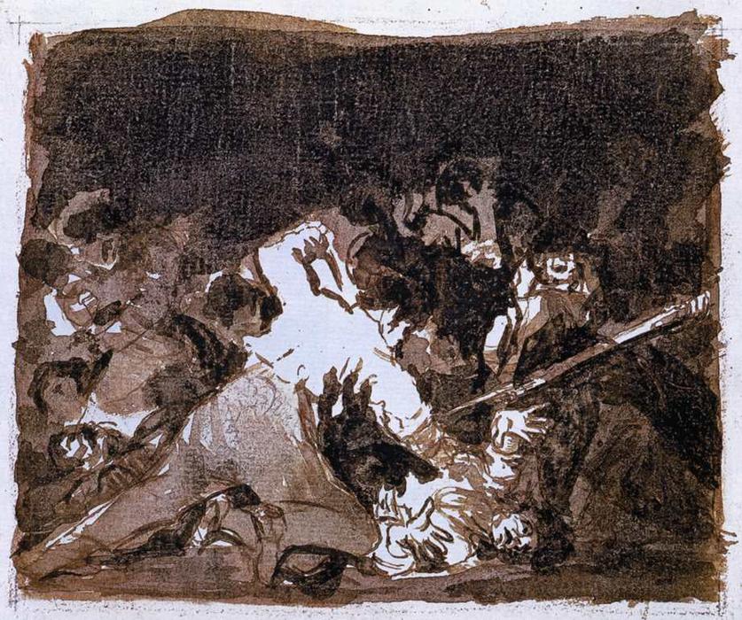 War Scene — Francisco José De Goya Y Lucientes