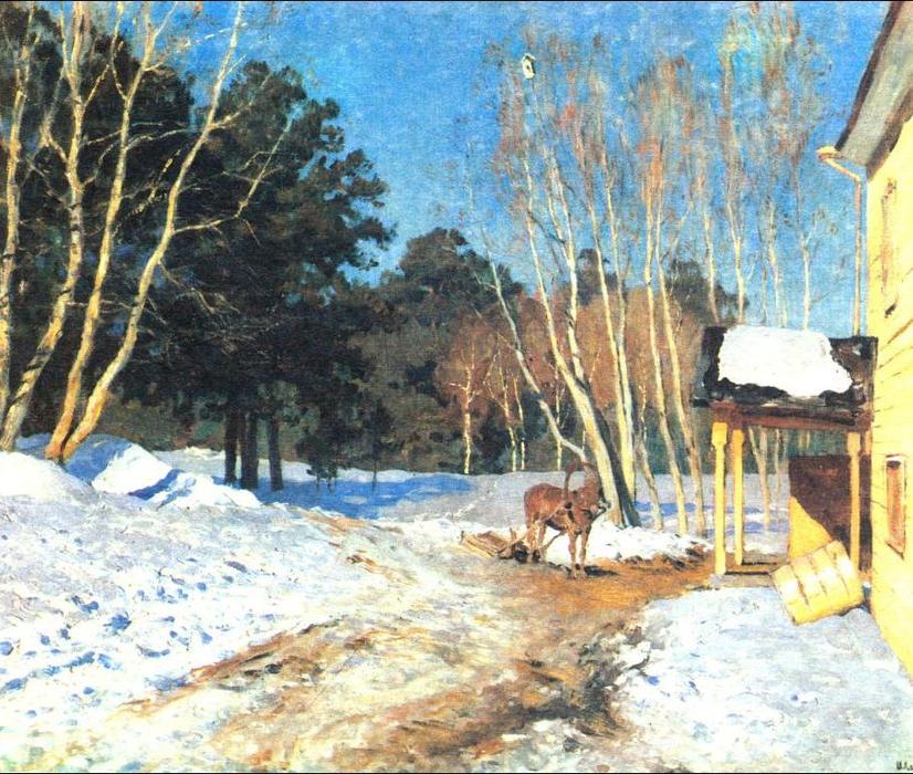 March — Исаак Ильич Левитан