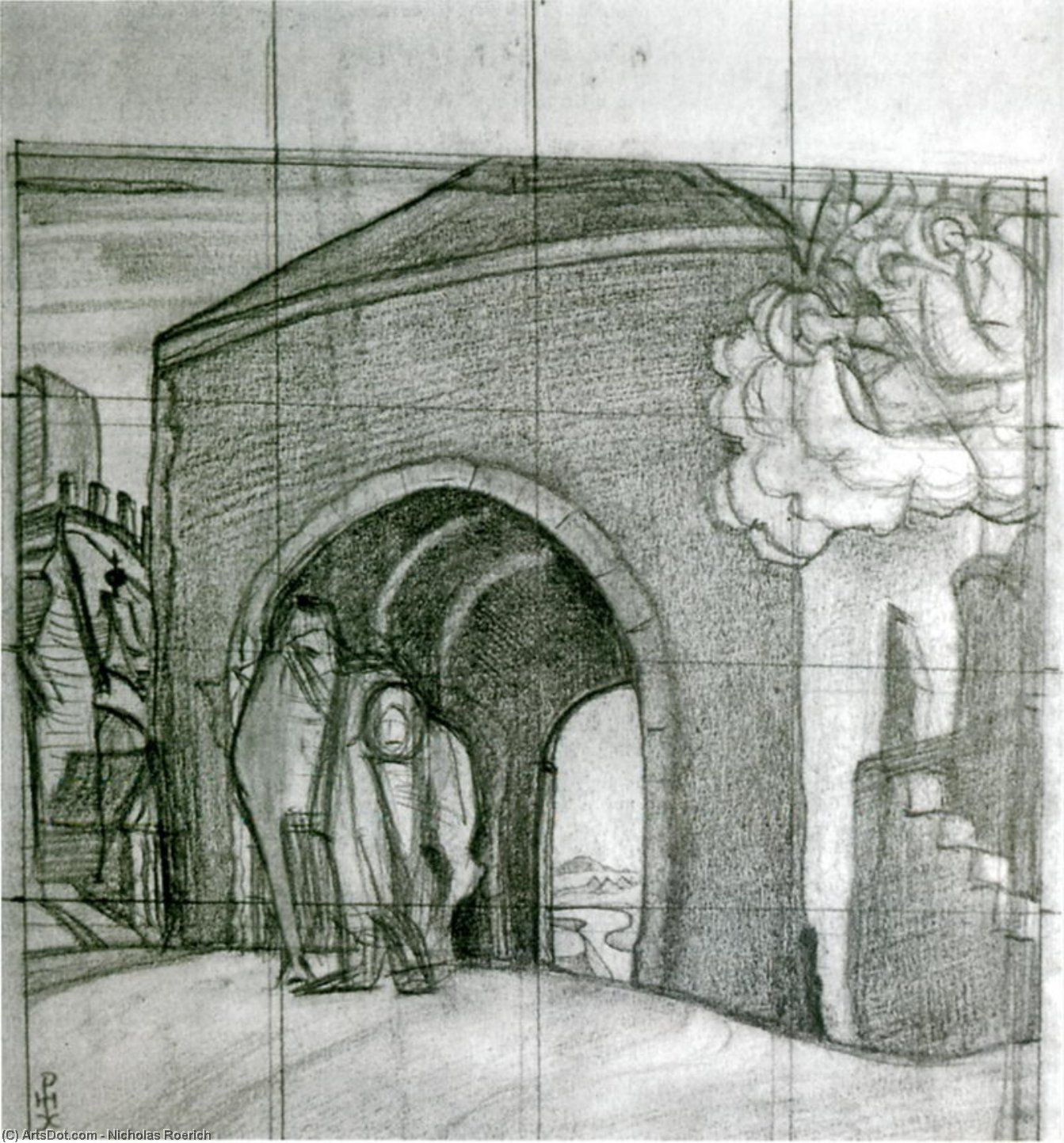 St. Mercurius Of Smolensk — Nicholas Roerich