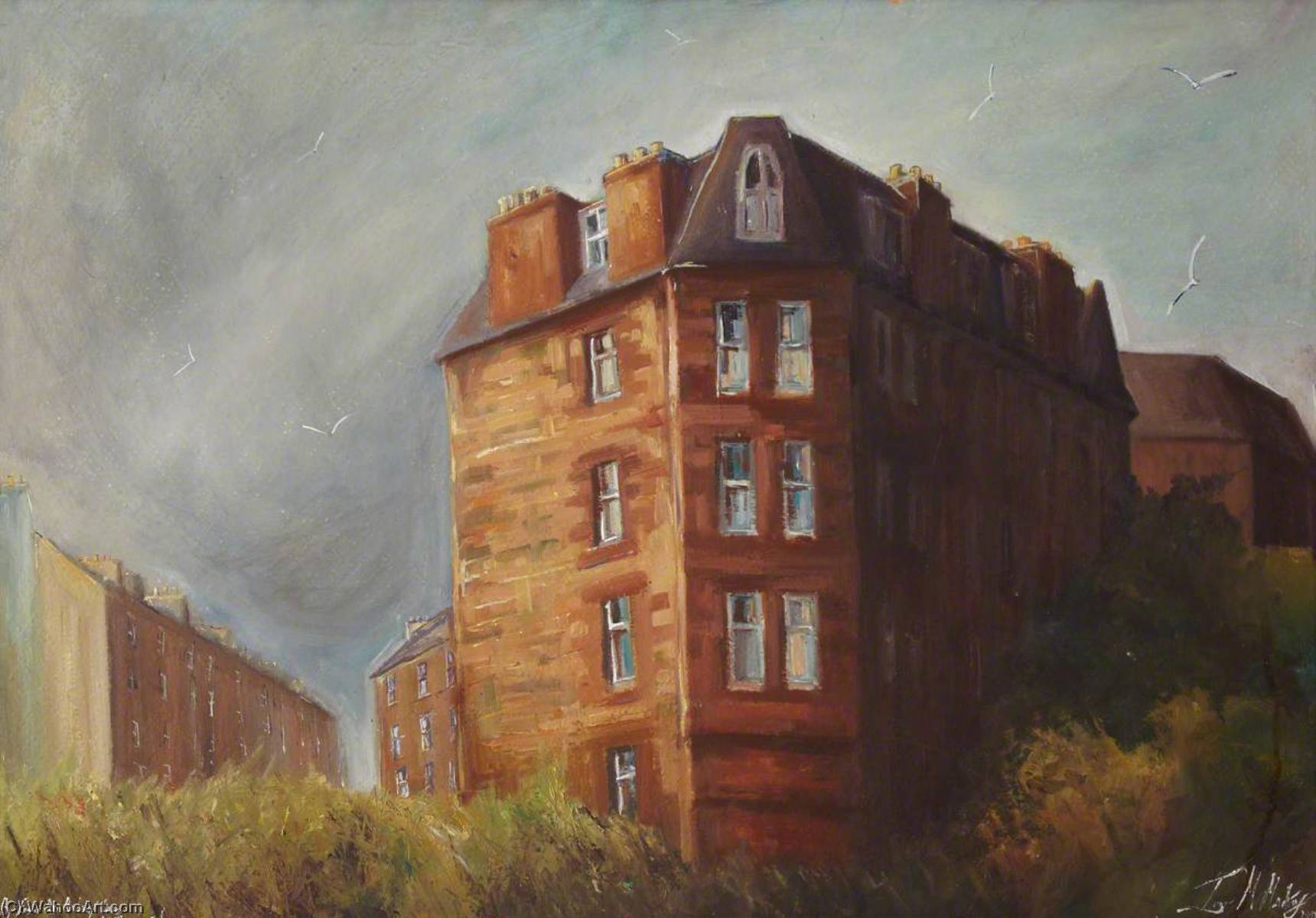 By Easter Road, Railway Line — Ivor M Mackay