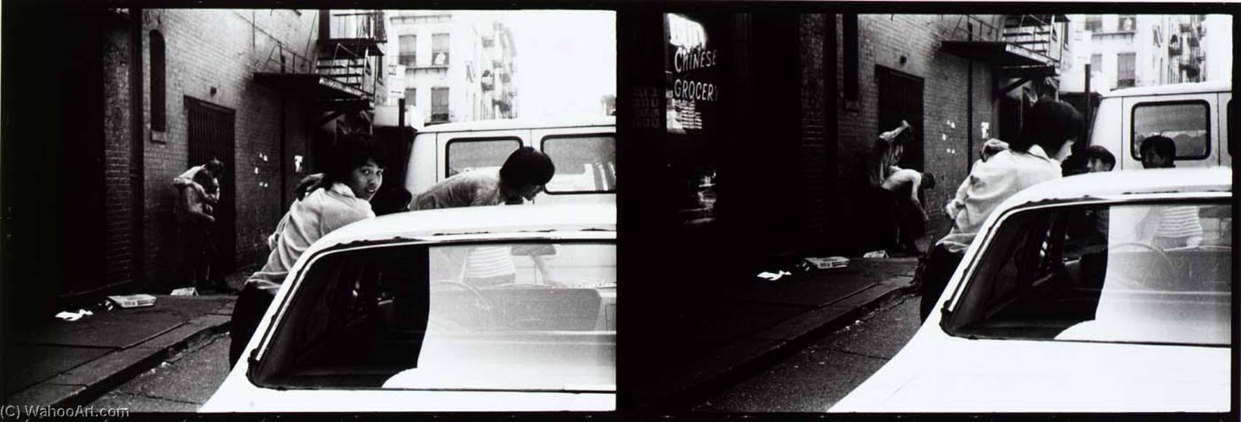 Hestor Street Fight (from Series, Chinatown) — Eve Sonneman