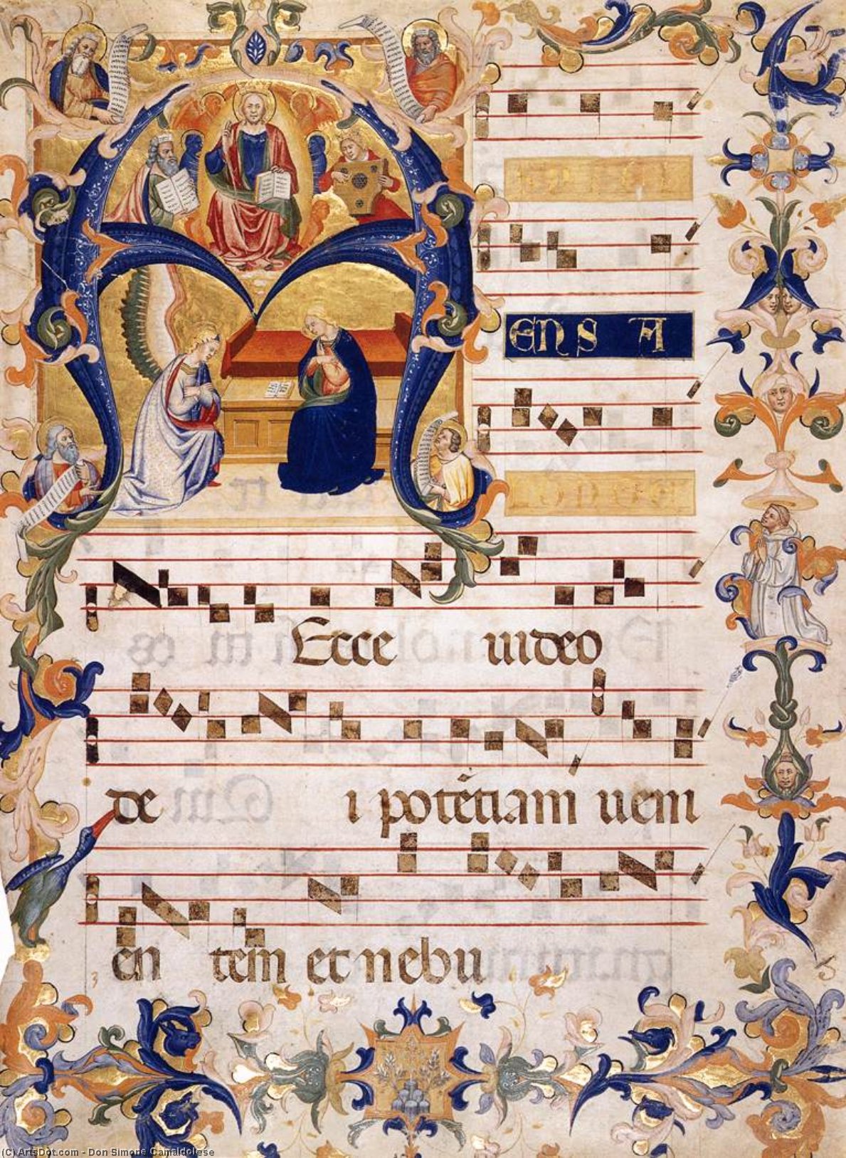 Antiphonary — Don Simone Camaldolese