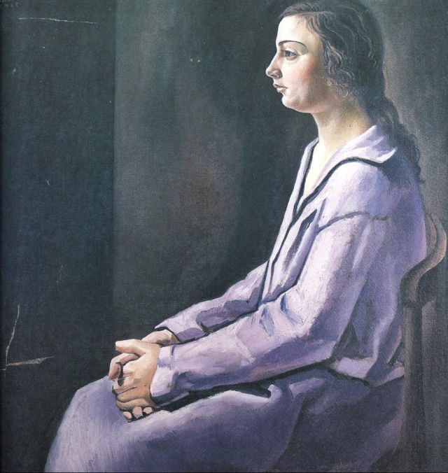 Portrait Of Ana Maria (cadaquns), Circa 1925 — Salvador Dalí