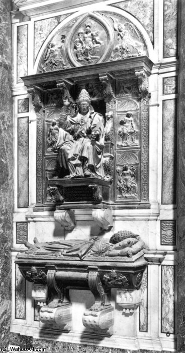 Tomb Of Pope Innocent Viii — Antonio Del Pollaiuolo