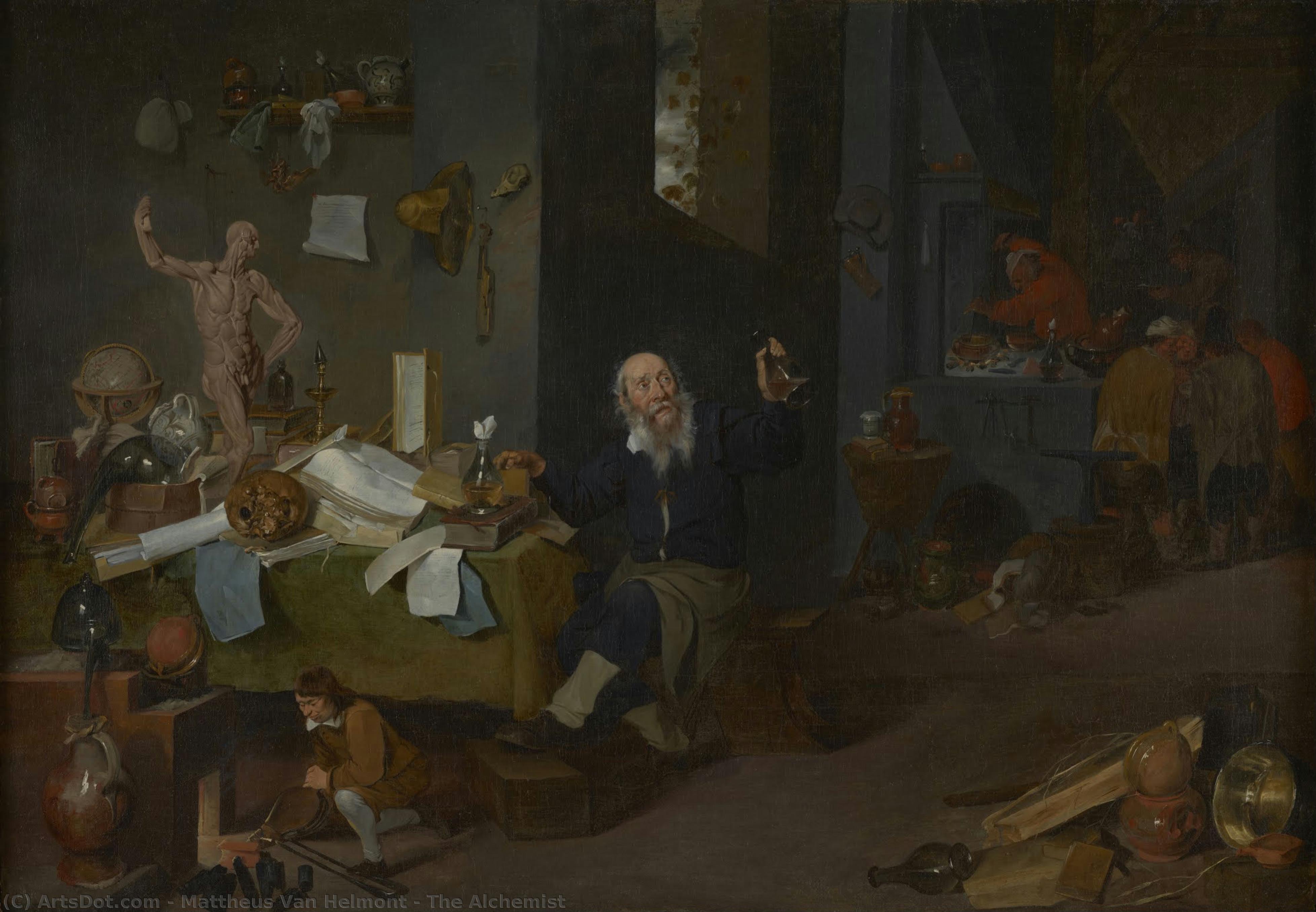 The Alchemist — Mattheus Van Helmont