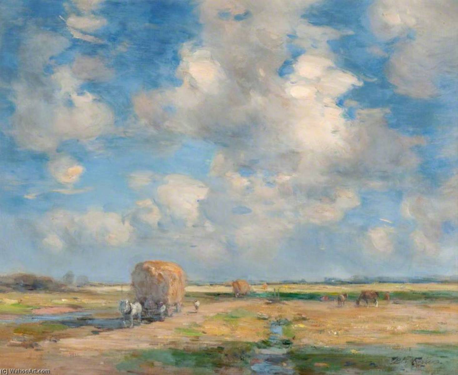 A Lincolnshire Fen — William Miller Frazer
