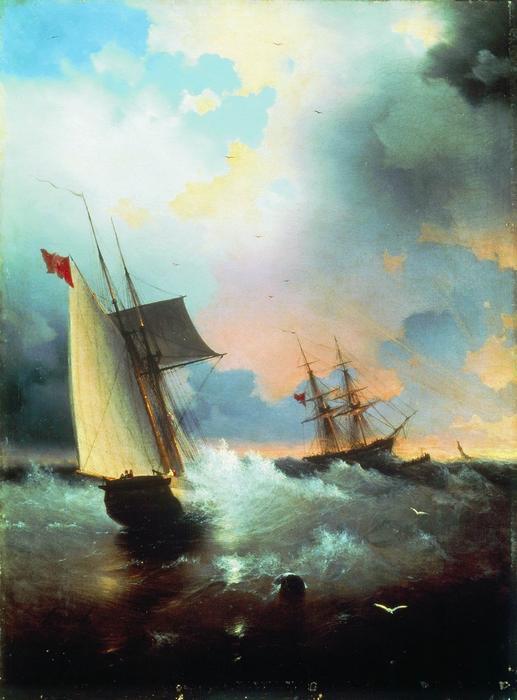 Sailboat — Иван Константинович Айвазовский