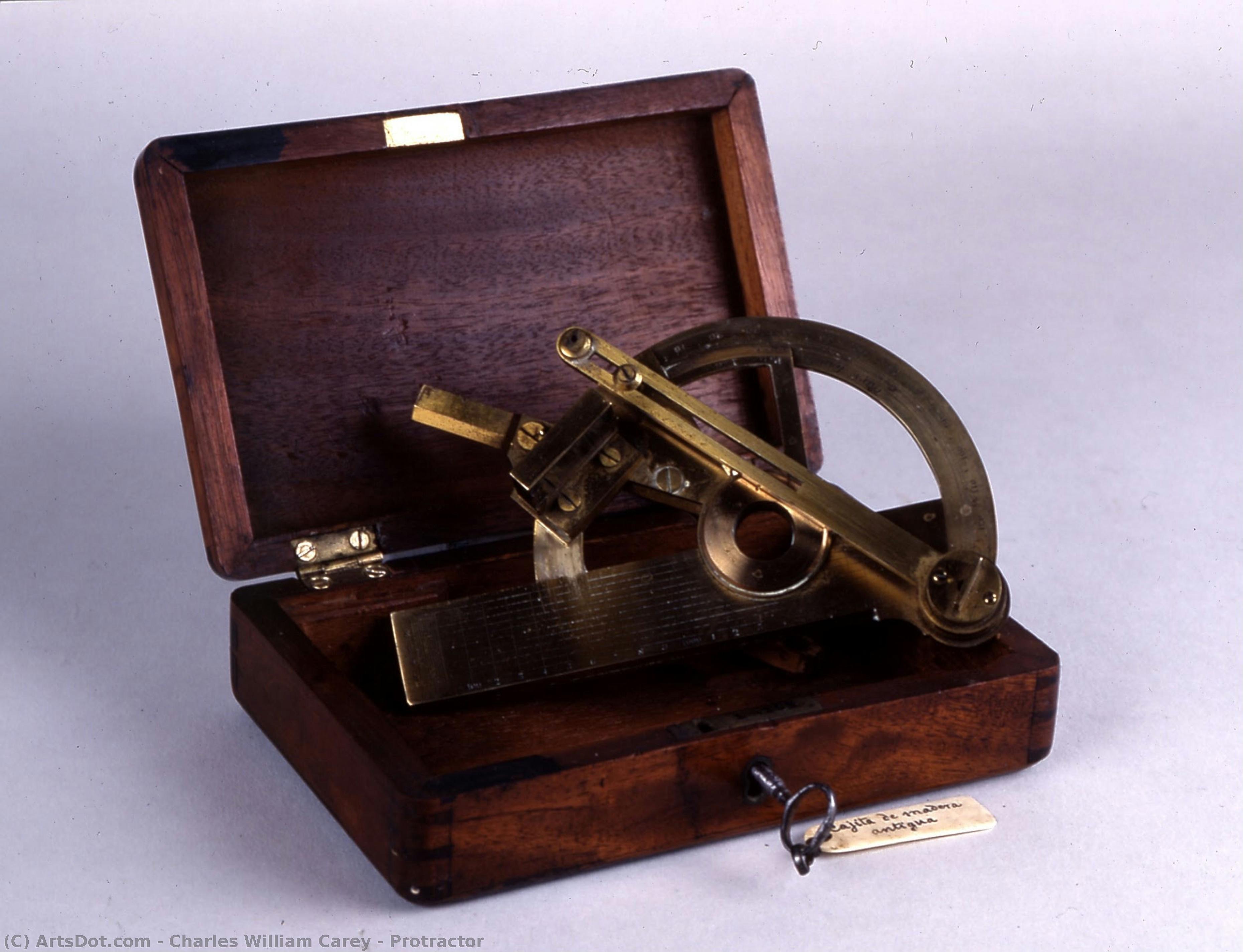 Protractor — Charles William Carey