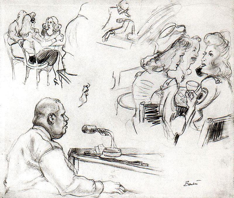 New Orleans Night Club — Thomas Hart Benton
