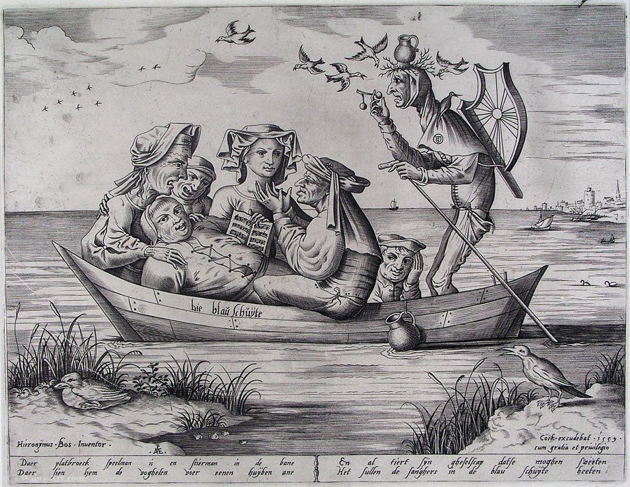 Die Blau Schuyte — Pieter Van Der Heyden