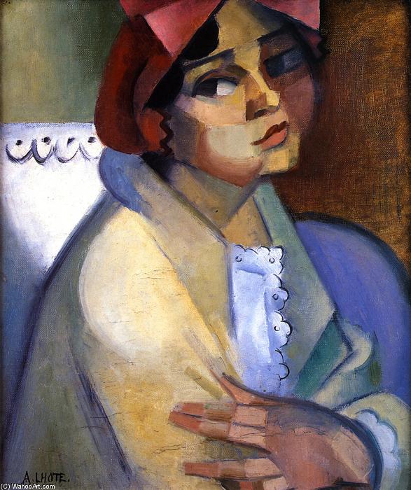Woman In A Bonnet, Sulking — André Lhote