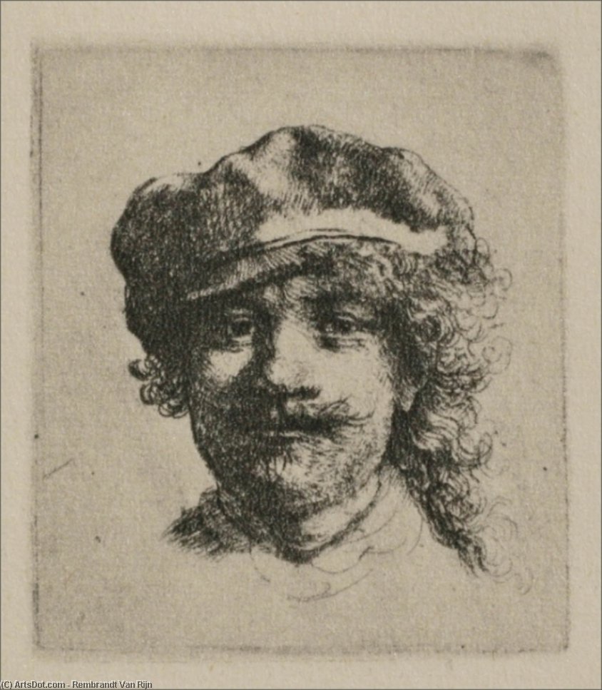 Rembrandt Con Ojos Desgastados — Rembrandt Van Rijn
