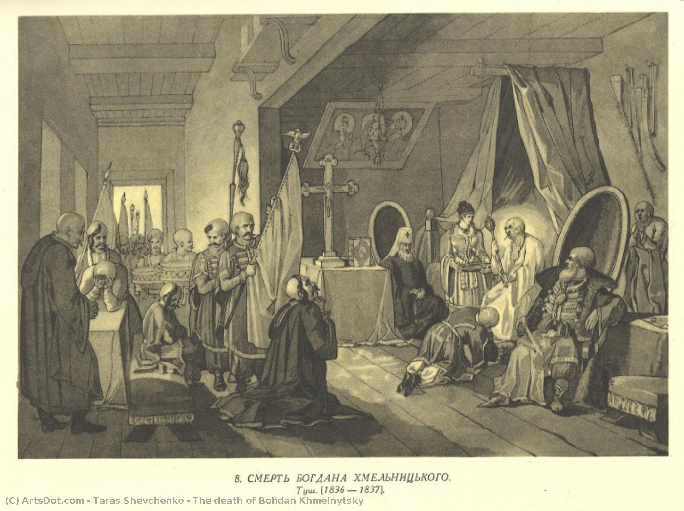 The Death Of Bohdan Khmelnytsky — Taras Hryhorovych Shevchenko