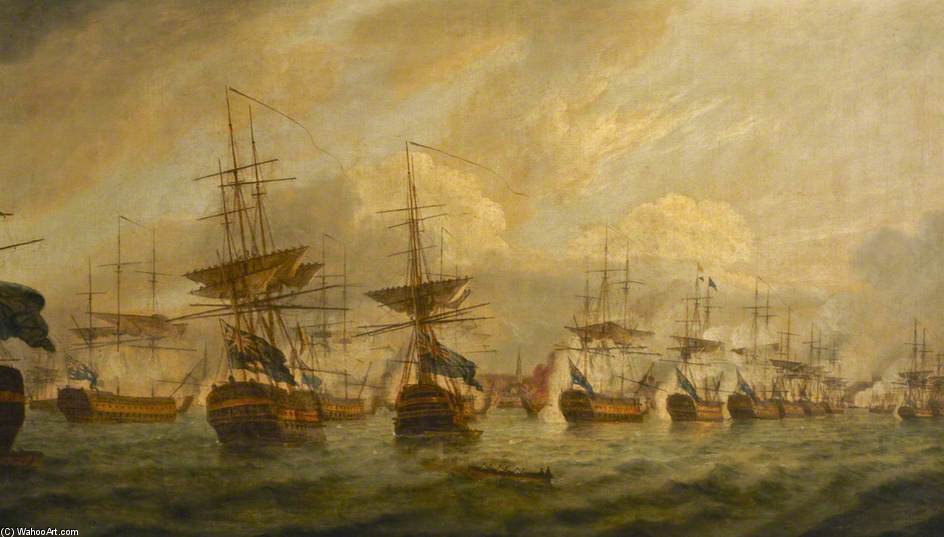 The Battle Of Copenhagen — Thomas Luny