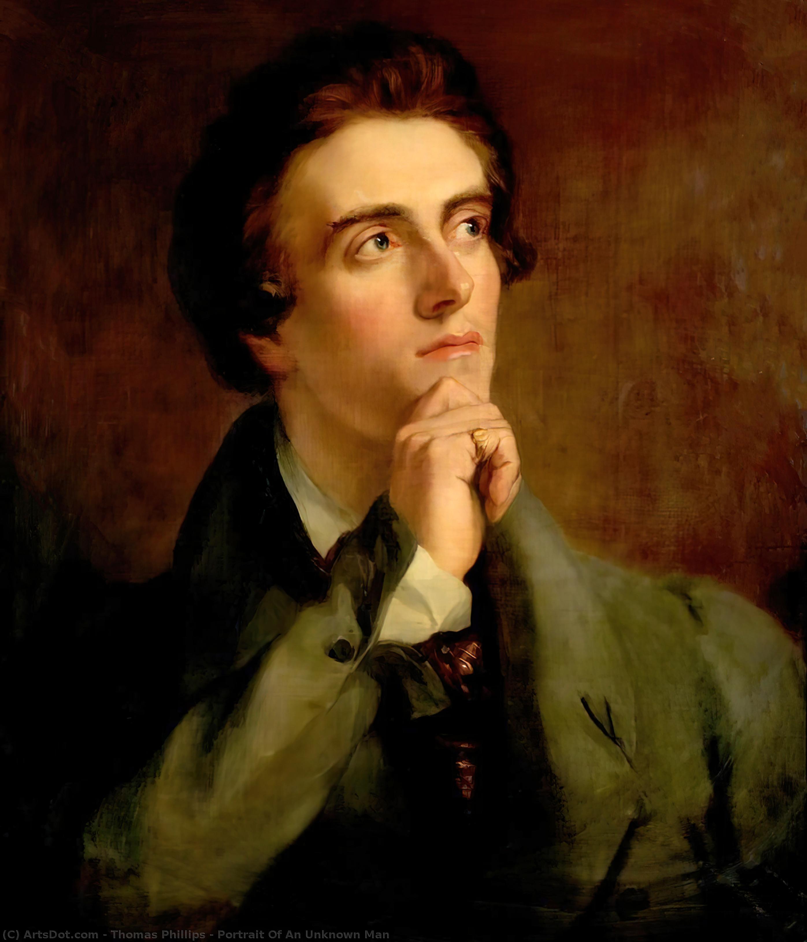 Portrait Of An Unknown Man — Томас Филлипс