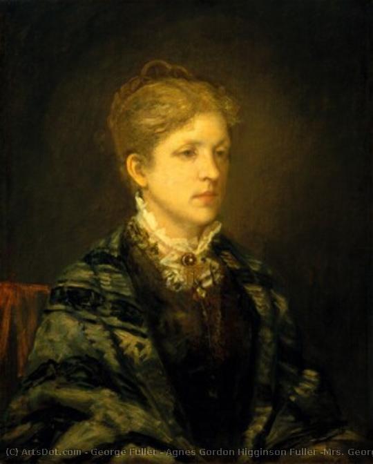 Agnes Gordon Higginson Fuller (mrs. George Fuller) — George Fuller