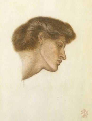 Träume Von Beatrice Zum Zeitpunkt Ihres Todes — Dante Gabriel Rossetti