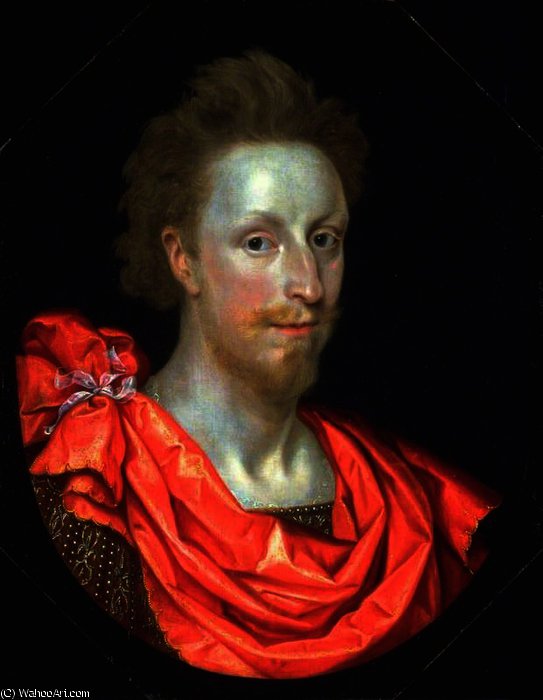 Portrait Of A Man In Classical Dress, Possibly Philip Herbert, 4th Earl Of Pembroke — Маркус Герартс Млађи