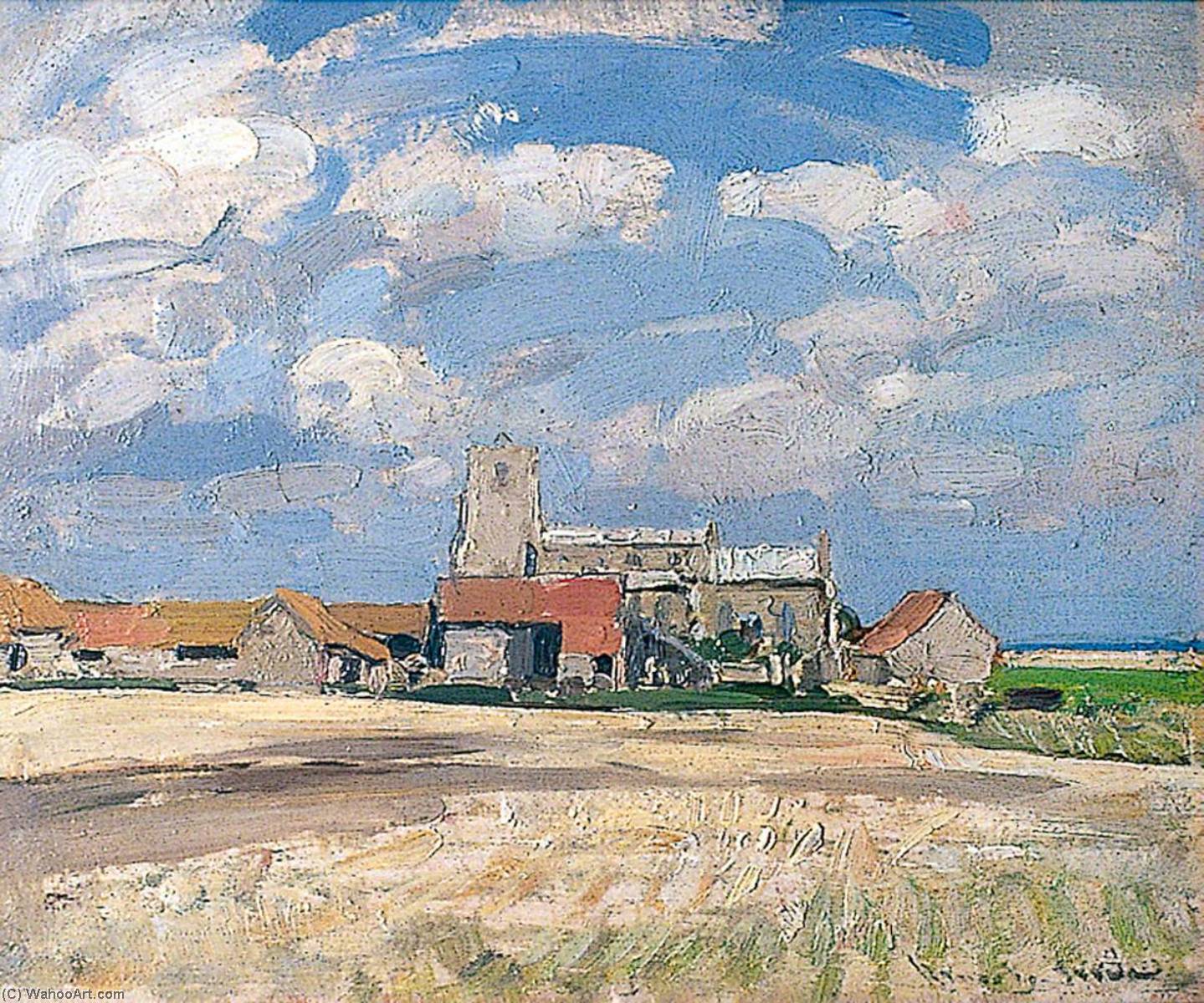 Morston Church, Norfolk — Sir John Alfred Arnesby Brown