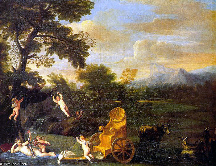 The Repose Of Venus — Domenichino (domenico Zampieri)