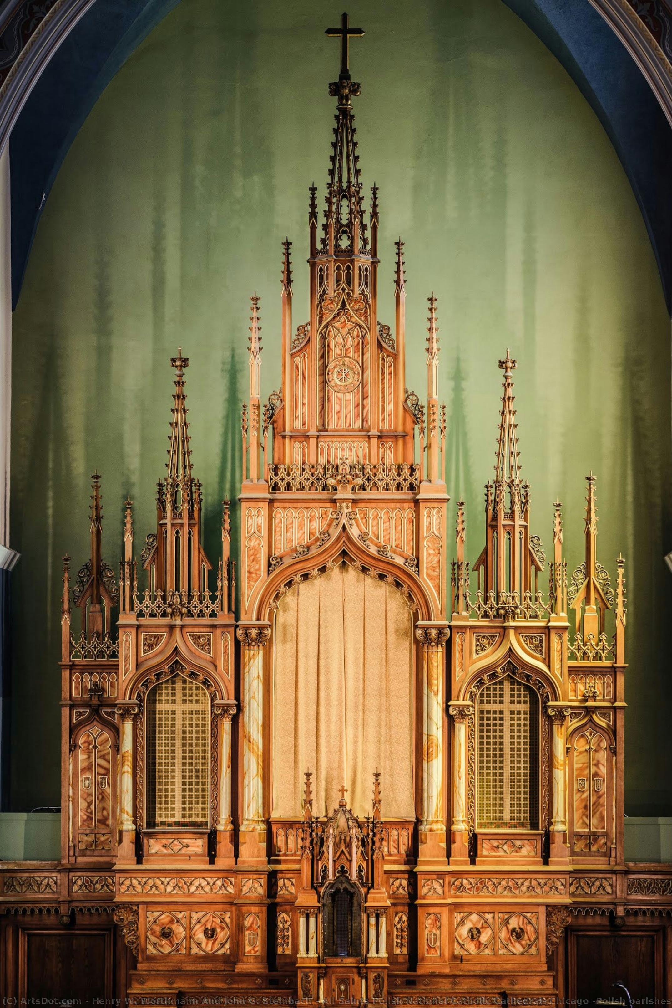 All Saints Polish National Catholic Cathedral, Chicago [polish Parishes And Churches In Chicago] — Henry W. Worthmann And John G. Steinbach