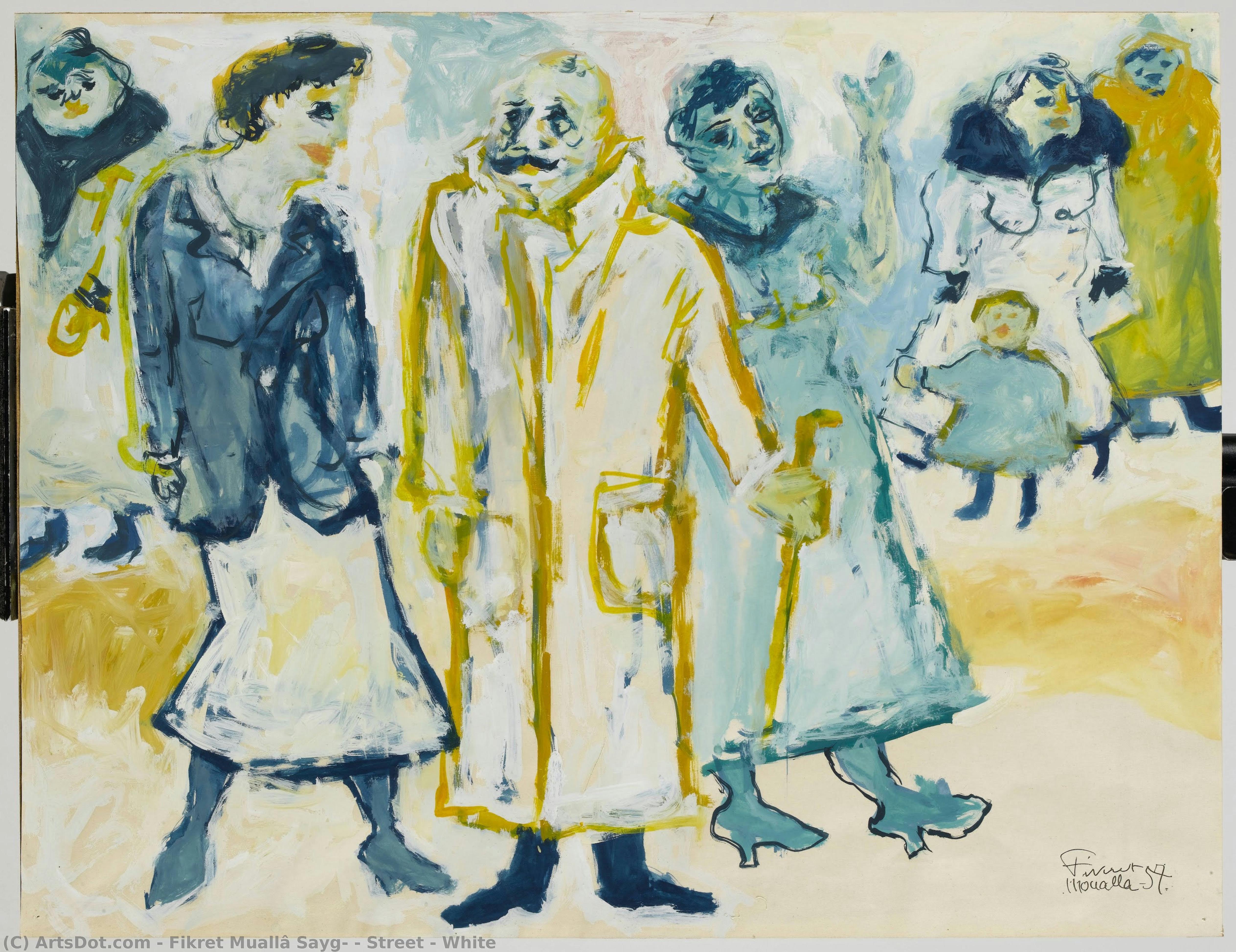 Street - White — Fikret Muallâ Saygı