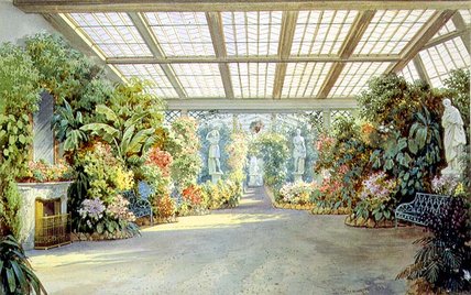 The Winter Garden — Luigi Premazzi (ludwig Osipovich)