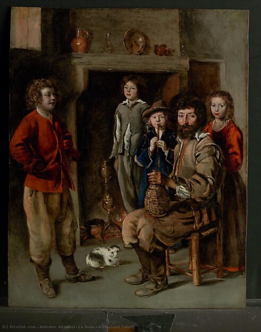 A Peasant Family — Antoine (brother) Le Nain