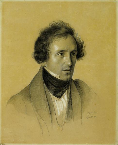 Felix Mendelssohn Bartholdy — Friedrich Wilhelm Schadow