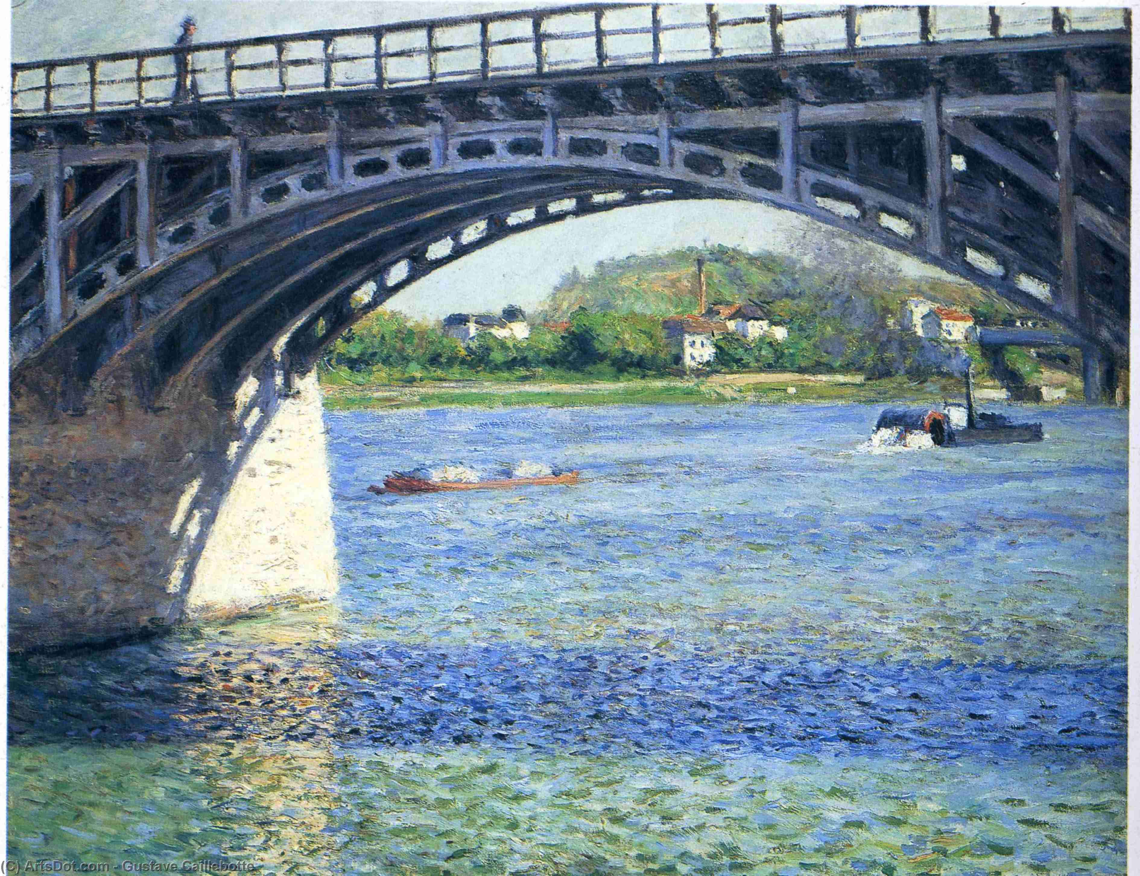 Pont D'argenteuil — ギュスターヴ・カイユボット