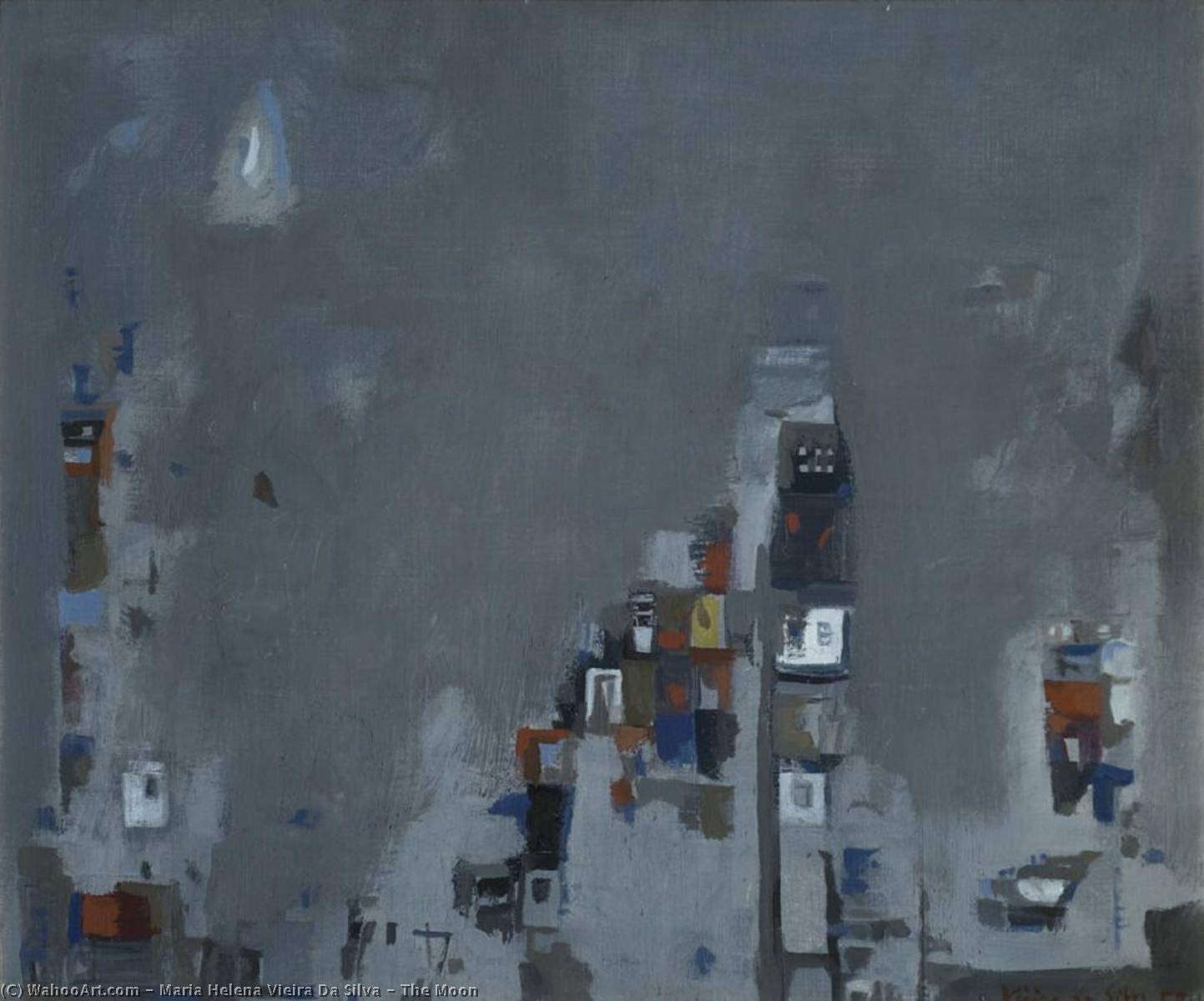 The Moon — Maria Helena Vieira Da Silva