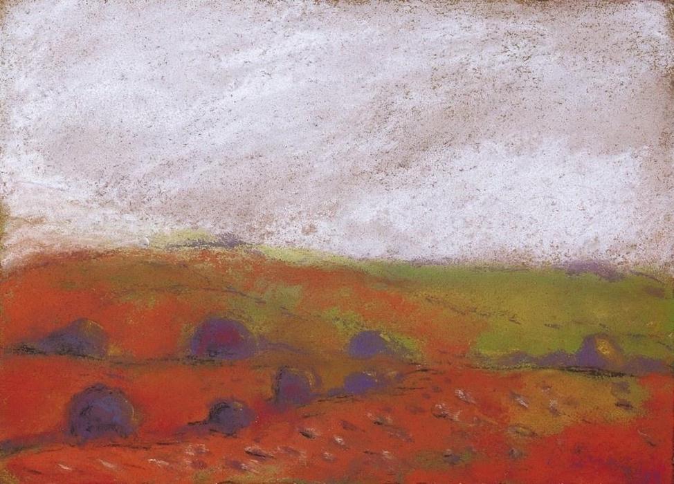 Red Landscape — József Rippl-rónai