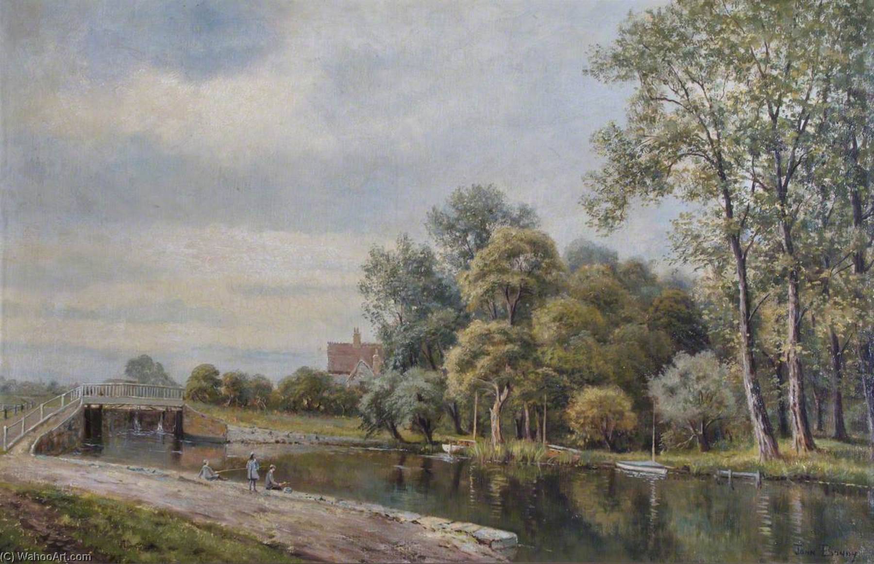 Stonebridge Lock, River Lea — John Bonny