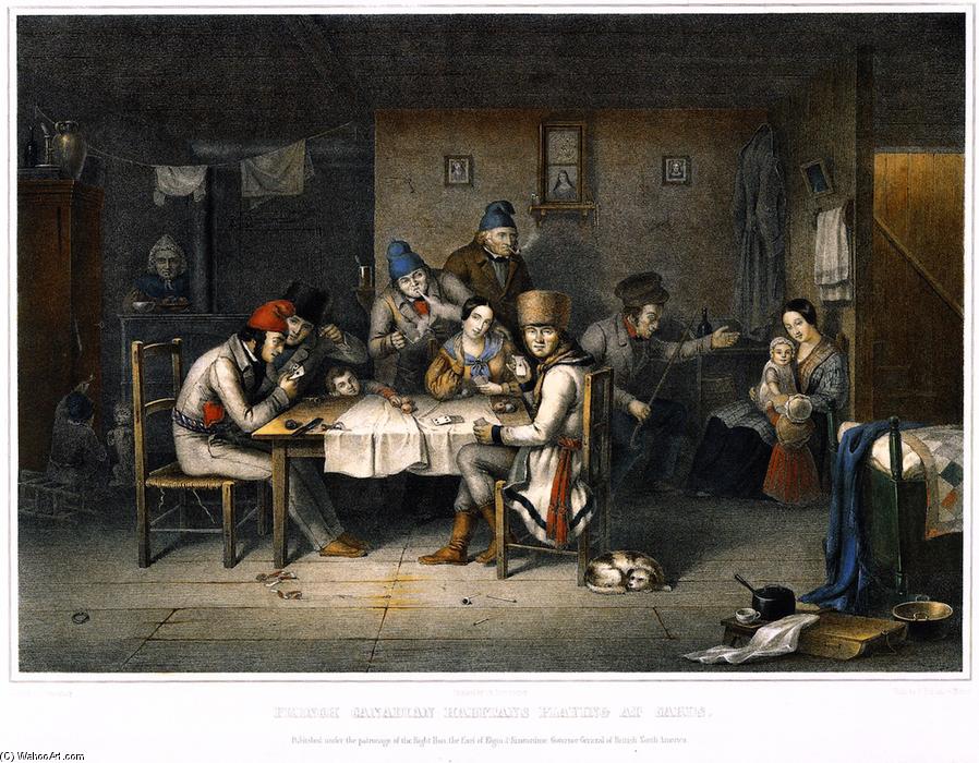 French Canadian Habitans Playing Cards — Cornelius David Krieghoff
