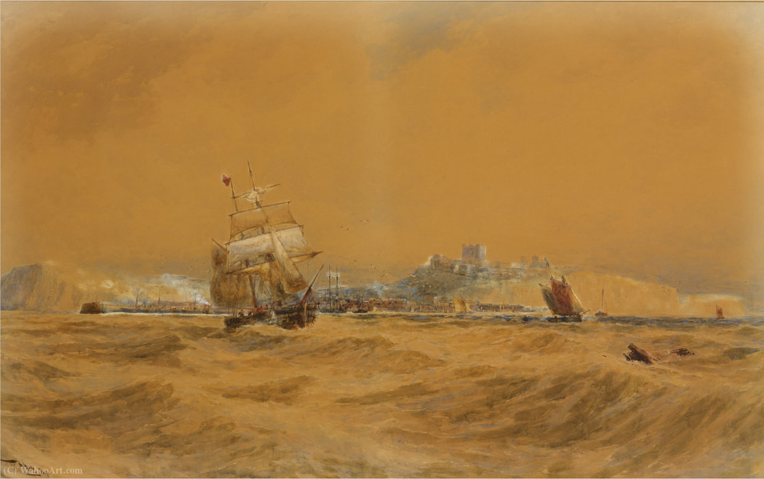 Off Dover — Thomas Bush Hardy