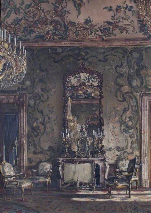 The Gasperini Room, Royal Palace, Madrid, Spain — William Bruce Ellis Ranken