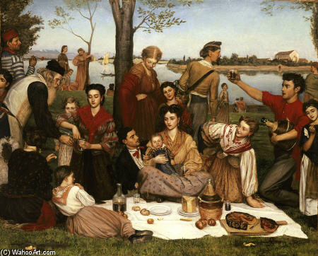 La Festa Di Lido — Valentine Cameron Prinsep