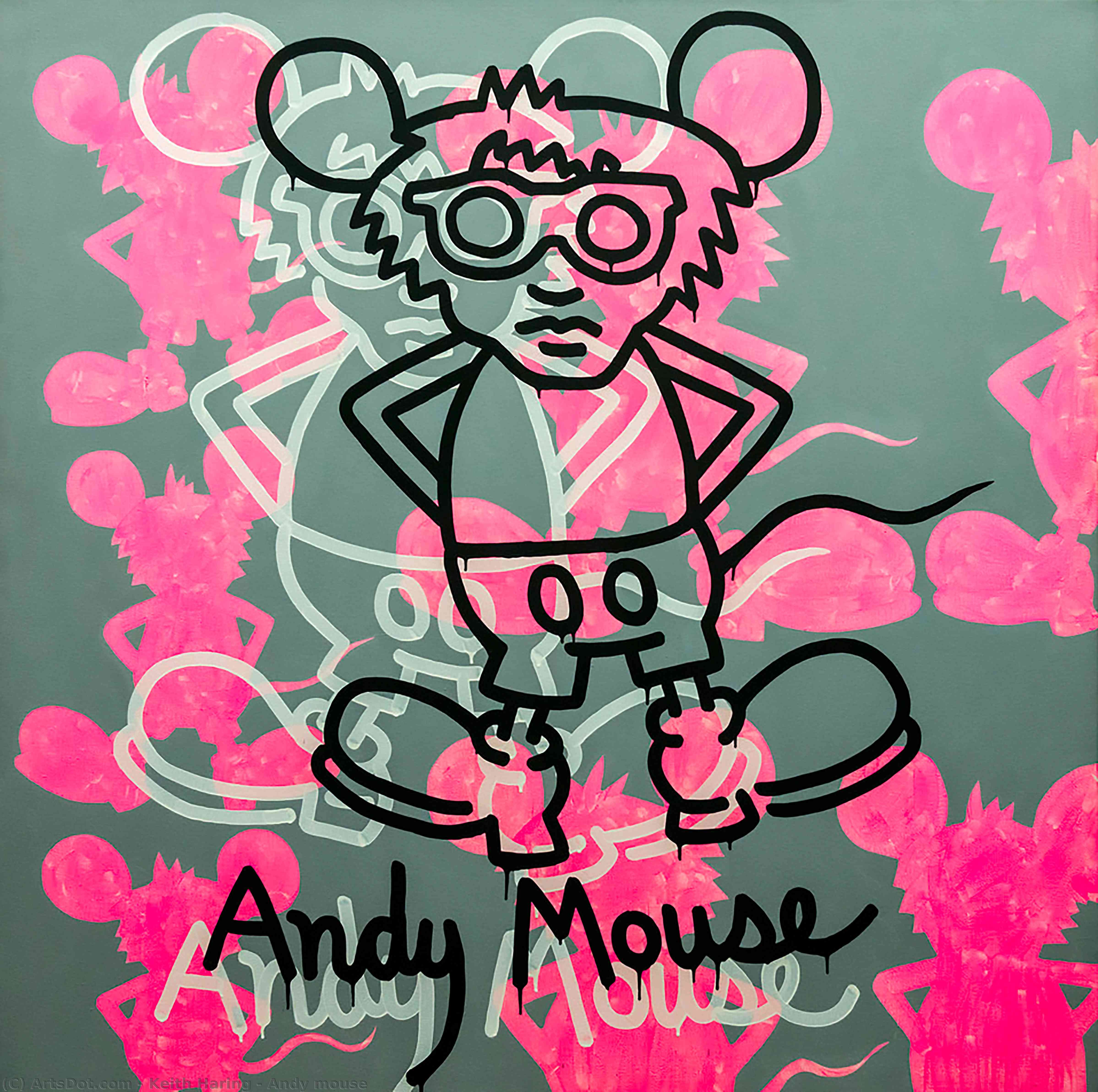 Andy Mouse — Кит Харринг