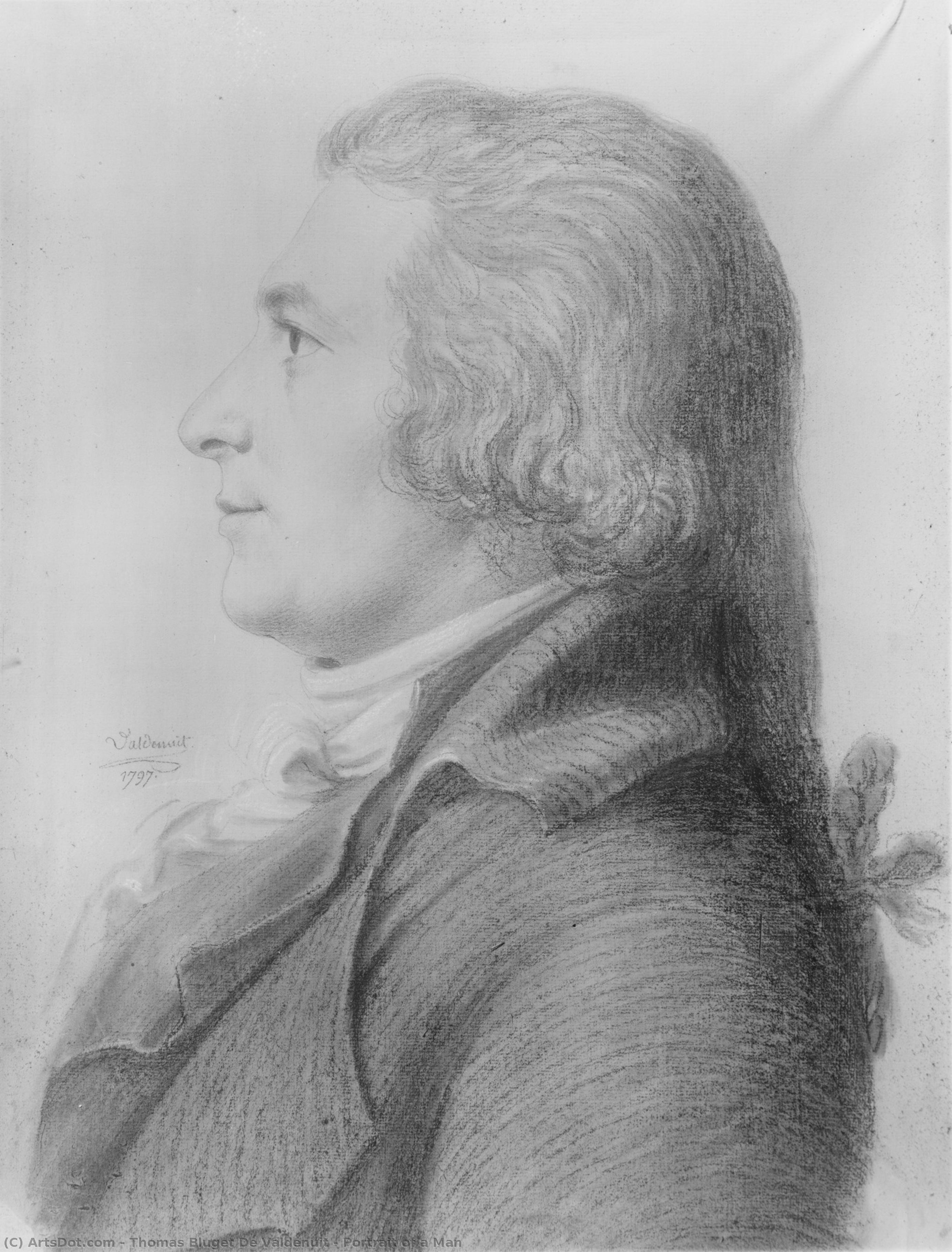 Portrait Of A Man — Thomas Bludget De Valdenuit