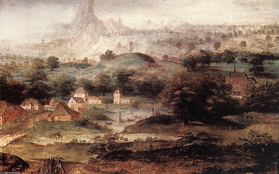 Landscape With The Banishment Of Hagar — Herri Met De Bles