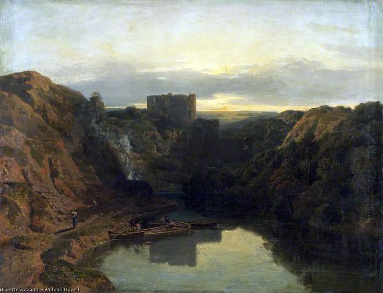 Cilgerran Castle — William Havell