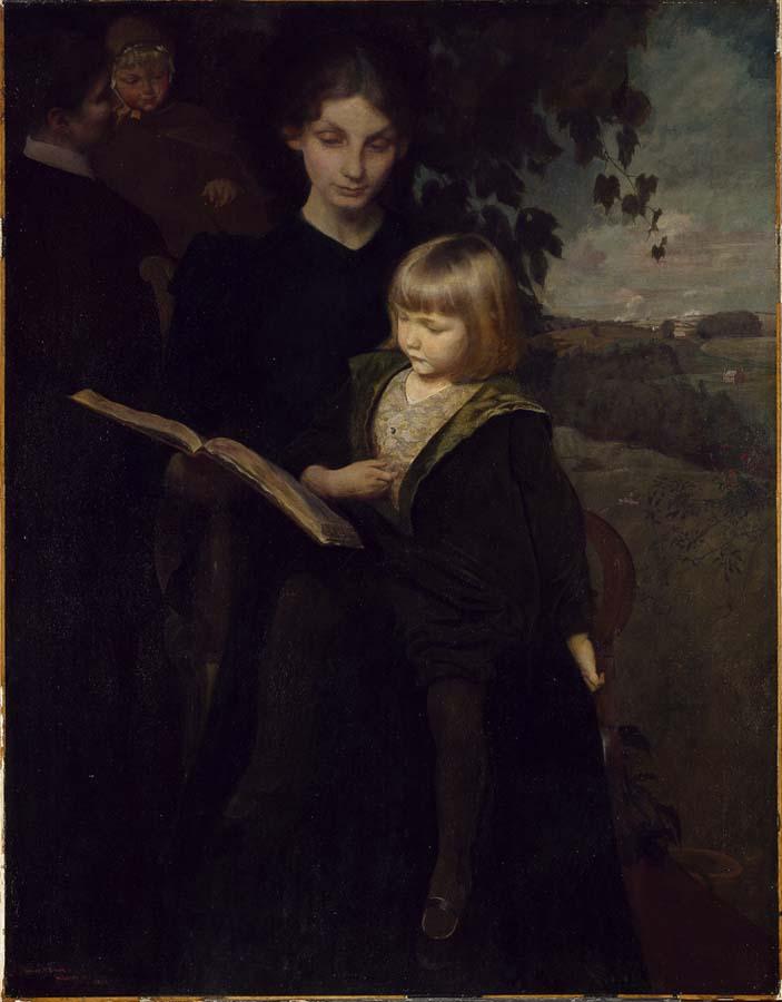 Mother And Child — George De Forest Brush