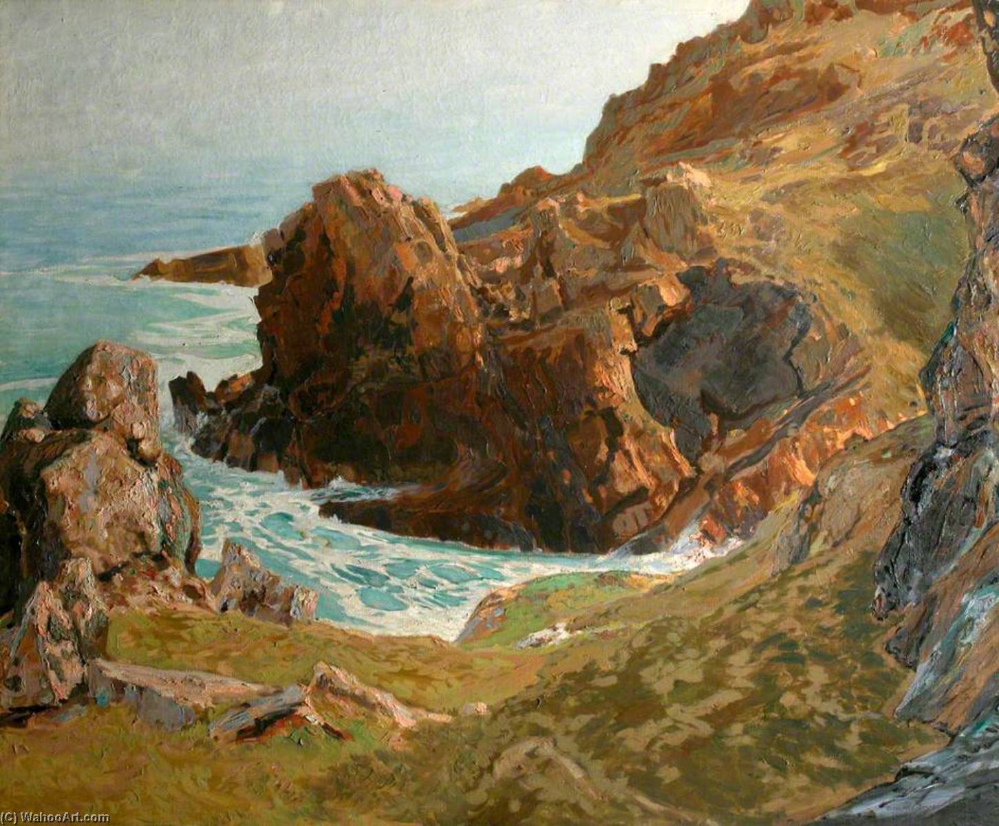 Cornish Cliffs, Zennor — Robert Borlase Smart