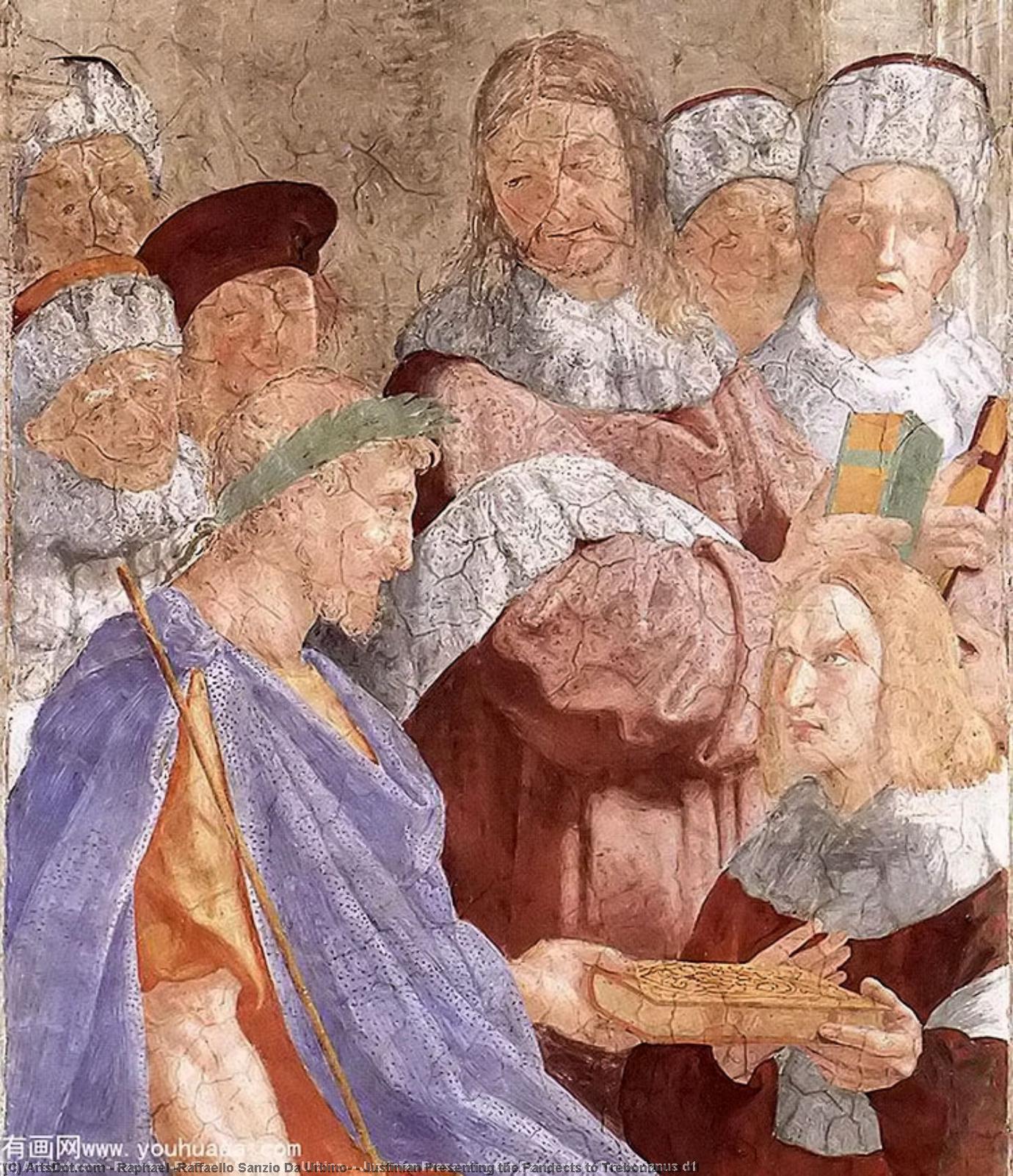 Justinian Überreicht Die Pandekten An Trebonian D1 — Raffael