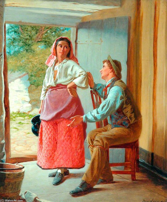 The Dairymaid's Dilemma — William Henry Midwood
