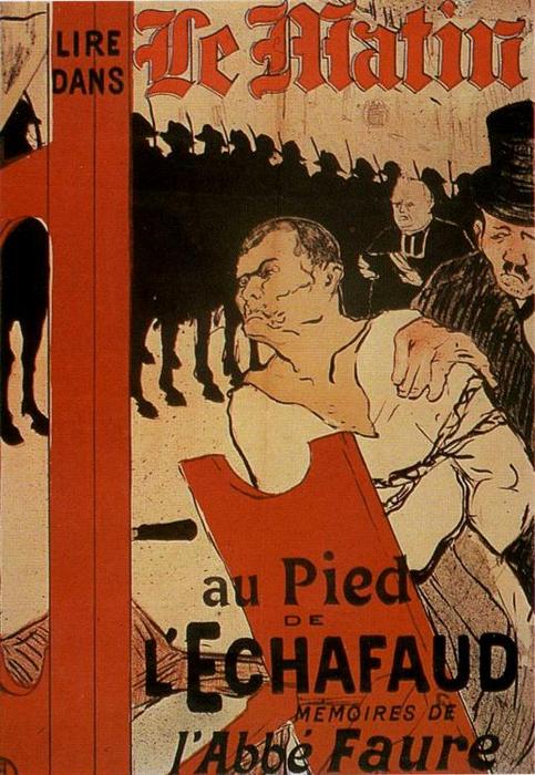 Le Matin, Au Pied De Léchafaud — Enri Tuluz Lotrek