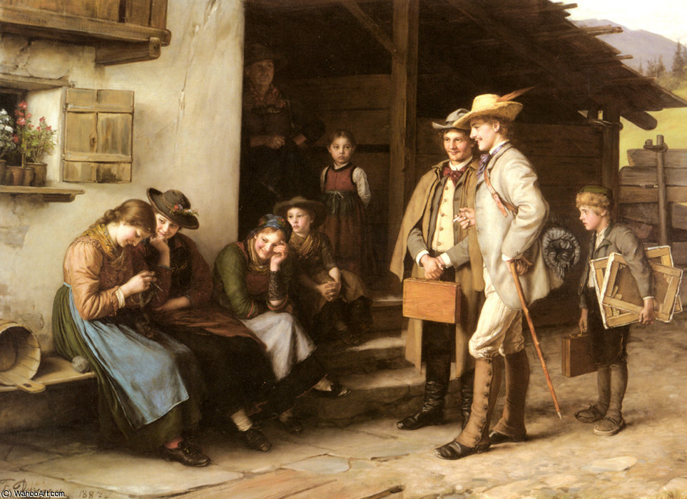 Die Erste Studienreise — Franz Von Defregger