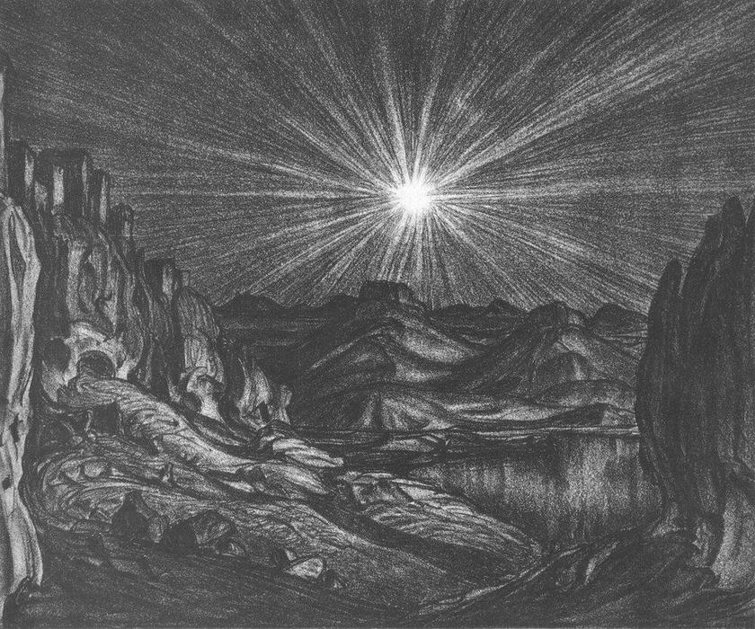 Night — Konstantin Fyodorovich Bogaevsky