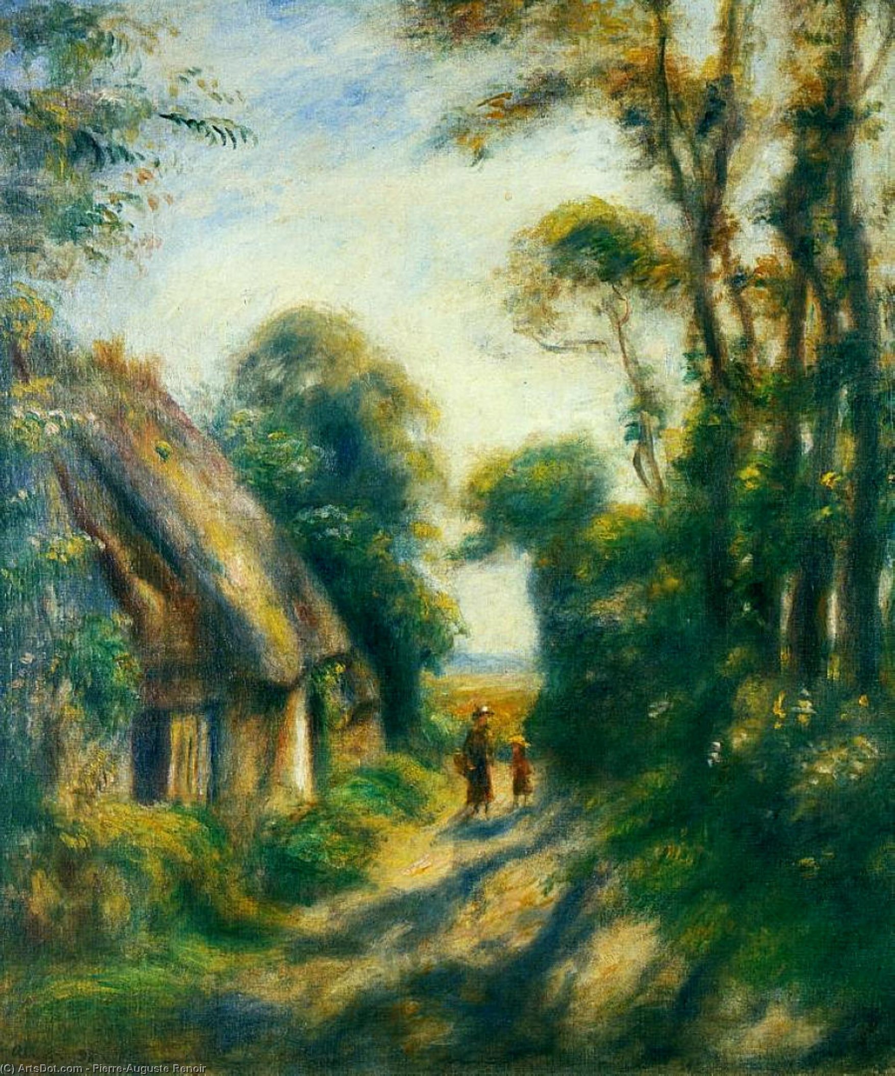 Near Berneval — Пьер-огюст Ренуар