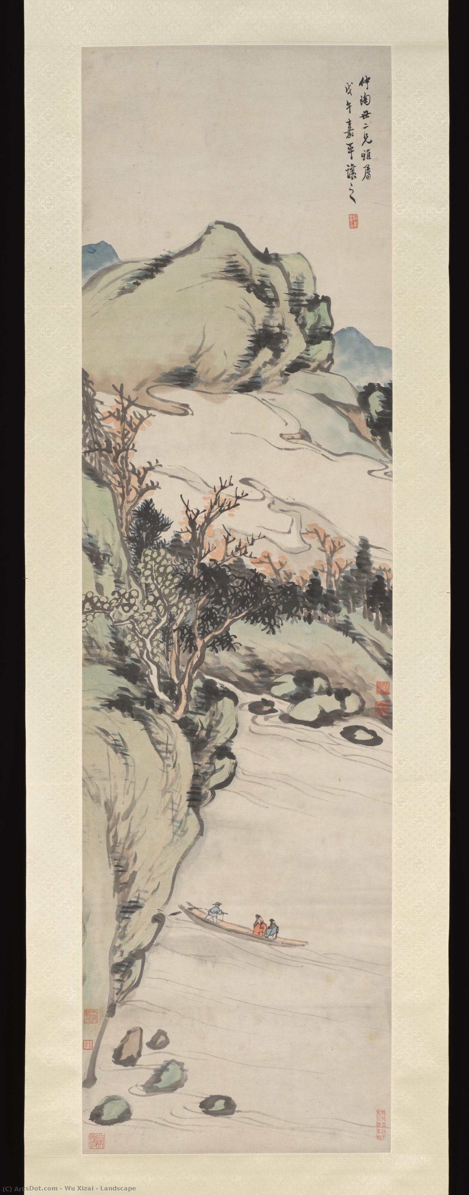 Landscape — Wu Xizai